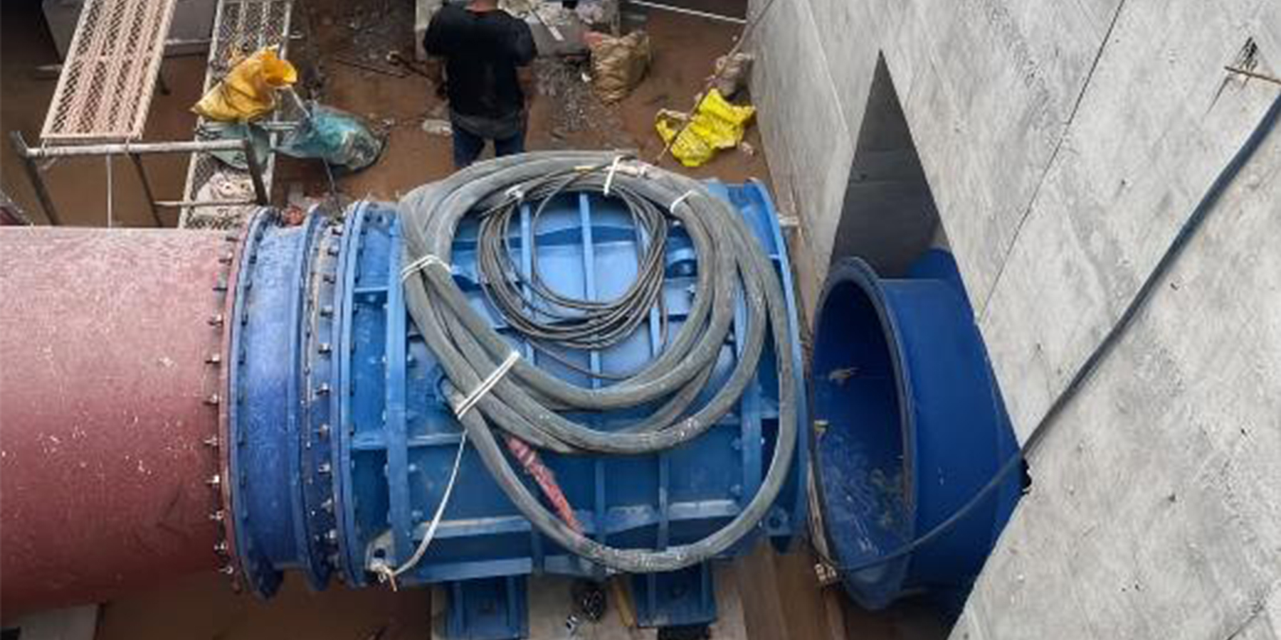 沙县区水上运动训练基地-水泵及配套管道安装